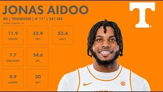 Jonas Aidoo - Tennessee  - 2023-24 Transfer Portal Highlights