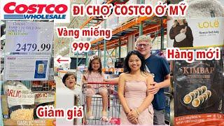 CUỘC SỐNG MỸ- ĐI CHỢ COSTCO NGẬP TRÀN HÀNG MỚI VITAMIN GIẢM GIÁ MÓN MỚI KIMBAP CÓ BÁN VÀNG GIÁ TỐT