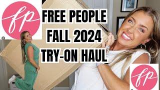 Free People try on haul over 40 | Fall 2024 Free People Haul | Midsize haul | Hotmess Momma Vlogs