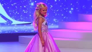 Miss Elementary America - 2021 - Kindergarten - Preliminary - Demi Davenport -  Evening Gown