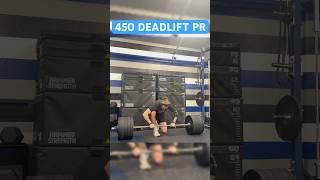 450 DEADLIFT PR  #deadlift #pr #450lbs #logdog836 #gym #strength