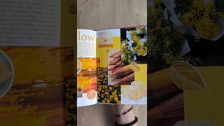 Yellow theme  #journalingideas #scrapbook #journal #scrapbooking #journaling #journalingcommunity