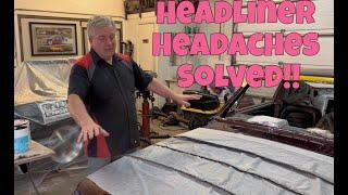 Headliner Headaches Solved!!  65 Mustang Headliner Install              #utg @UncleTonysGarage