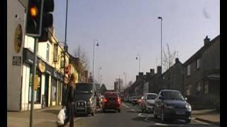 A drive through the town of DUNGIVEN, COUNTY DERRY, IRELAND.