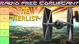 The Ultimate TIE Fighter Tierlist