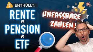 Enthüllt  Rente vs Pension vs ETF (unfassbare Zahlen)