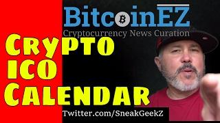 Cryptocurrency ICO Calendar