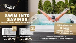 Swim into Savings – Bis zu 50% Rabatt auf Swim Spas!