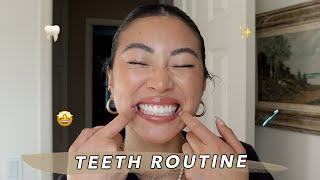 how I keep my teeth white  the 3 simple things I do every day