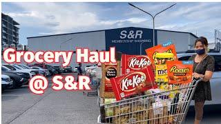 FIRST TIME NAG SHOPPING SA S&R ( GROCERY HAUL)  #lifeinpinas #shopping @JealVlog