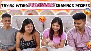 Trying WEIRD *Pregnancy* Cravings Recipes 🫣 | Manasi Mau