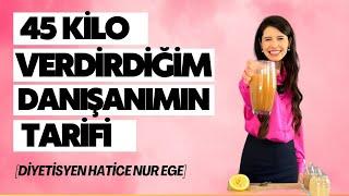 45 KİLO VERDİRDİĞİM DANIŞANIMA UYGULADIĞIM TARİF | Diyetisyen Hatice Nur EGE