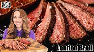 Steak 101: Low and Slow London Broil! Smoker Tips for Top Round Steak