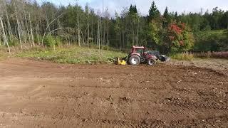 Forest to Farm clearing MeriCrusher MJS-241 STG PTO-Mulcher and subsoiler