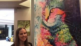 Animal Art Larger than Life at Krystle Cole's Art Gallery