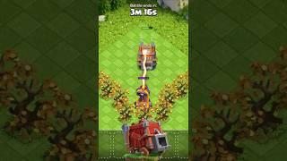 All Machines vs Max Inferno Tower || Clash of Clans #shorts