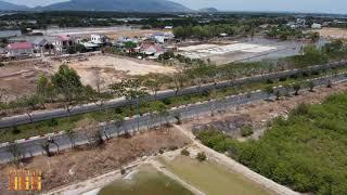 Flycam: Salt field in Long Son, Vung Tau City | Vietnam 365