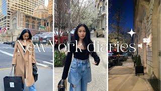 SPRING SHOPPING IN SOHO 2022  | ZARA | ARITZIA | MANGO | NEW YORK DIARIES