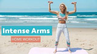 Intense Arm Workout - LOSE UPPER BODY FAT | Rebecca Louise