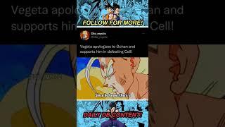 Vegeta apologizes and helps Gohan! - Prince of Darkness #teengohan #ssj2 #vegeta #saiyan #dbz #cell