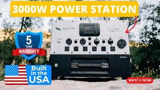 Titan Boost 3000W Portable Power Station | Point Point Zero Energy