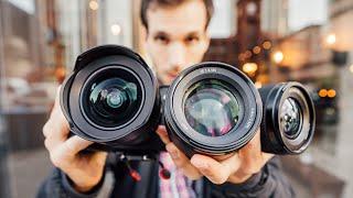 The Ultimate Street Photo Lens Test 14mm f/1.8 VS 35mm VS 85mm - Which Lens is The Best?