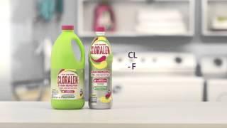 Remove stains from your clothes with CLORALEN® Color