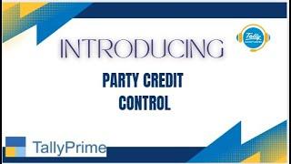 Tally Prime Add-on: Party Credit Control by days.