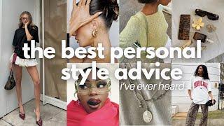 personal style is the answer to all your fashion problems