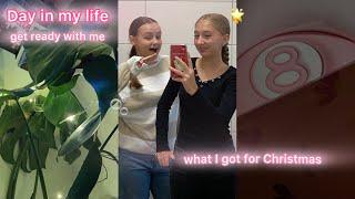 Day in my life 🫧 *what I got for Christmas, grwm, Lina*