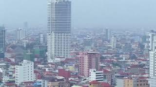 Phnom Penh Skyline 2021/2023 in a moment time , Koh Pich City 2021/2023 _La ville de Phnom Penh