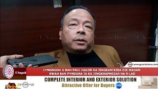 LYNGNGOH U BAH PAUL HALOR KA JINGKAM KIBA DIE MADAN, KWAH BAN PYNDUNA ÏA KA JINGKHAPNGIAH HA 9-LAD