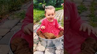 Cute Baby and Cute Puppies  #mellenvlog #shortsvideo #cute #trendingshorts #viral #cutefunnydogs