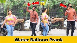 Throwing Water Balloon with Twist Prank | Prakash Peswani Prank |