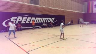 Speedminton - under 12's at the World Championships 2015