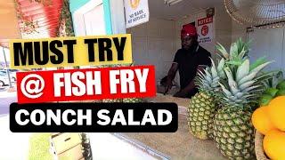 The Best Conch Salad at Fish Fry in the Bahamas