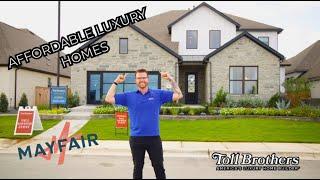 Inside Toll Brothers Luxury Homes in Mayfair | New Braunfels, TX Real Estate Tour 