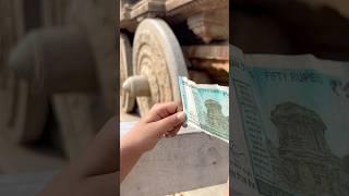 ₹50,The stone chariot in the #unesco #world #heritage  #site of #hampi #tour #culture #tourism #cure