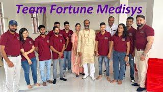 Inauguration of New Office premise  Fortune Medisys and blessings by Guruji, Parents and friends.