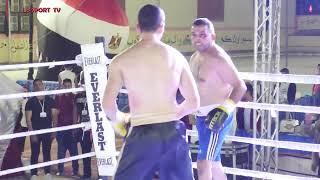 Ahmed Harara: black/gold vs Mahmoud Sharaf: blue/white