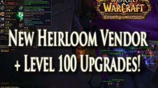 WoD: New Level 100 Heirlooms & Their Vendor Location!