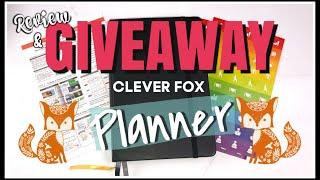 GIVEAWAY CLOSED  CLEVER FOX PLANNER REVIEW & GIVEAWAY! | Country Girl