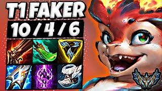 T1 Faker Smolder vs Talon [ MID ] Patch 14.17 Korea Challenger 