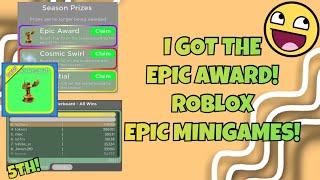 #5 on Epic Minigames Season 2 Leaderboard! Epic Award Showcase + more!