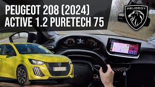 NEW Peugeot 208 (2024) | Active Puretech 75 | OVERVIEW, POV DRIVE & MORE