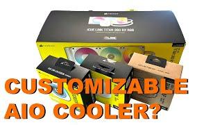 How to Install CapSwap AIO Modules on the Corsair iCUE LINK TITAN 360 RX RGB AIO cooler