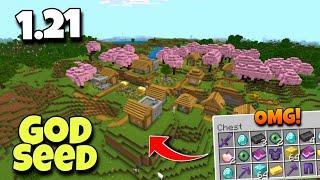 [God Seed] For Minecraft 1.21 Bedrock & PE | Seed Minecraft 1.21 | Minecraft Seeds