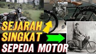 SEJARAH AWAL SEPEDA MOTOR SAMPAI SEKARANG‼️