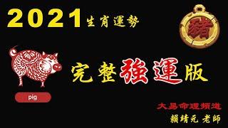 2021 年運勢：『豬』 加強版｜2021年 运势 猪｜2021辛丑年運勢 豬｜2021年运途 豬｜猪 生肖运程 2021｜  2021 開運方法 豬｜大易命理頻道  ｜賴靖元 老師（有CC字幕）