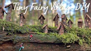 Tiny Fairy Village: Creating Magic with All-Natural and Eco-Friendly Materials